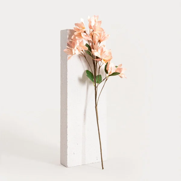 Gałązka sztuczna FIORROSA z różowymi kwiatkami 70 cm HOMLA