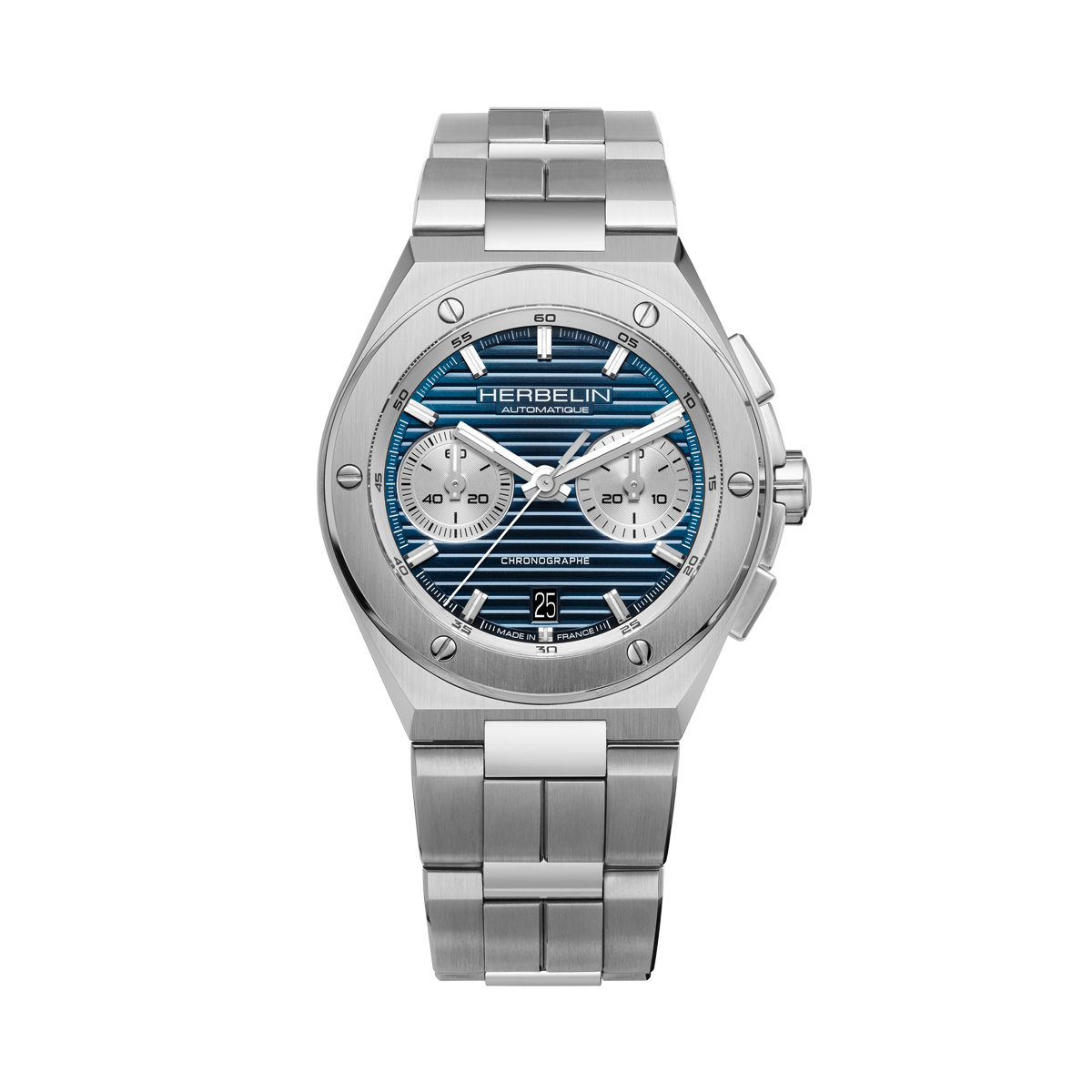 CAP CAMARAT – CHRONOGRAPHE – ACIER & BLEU