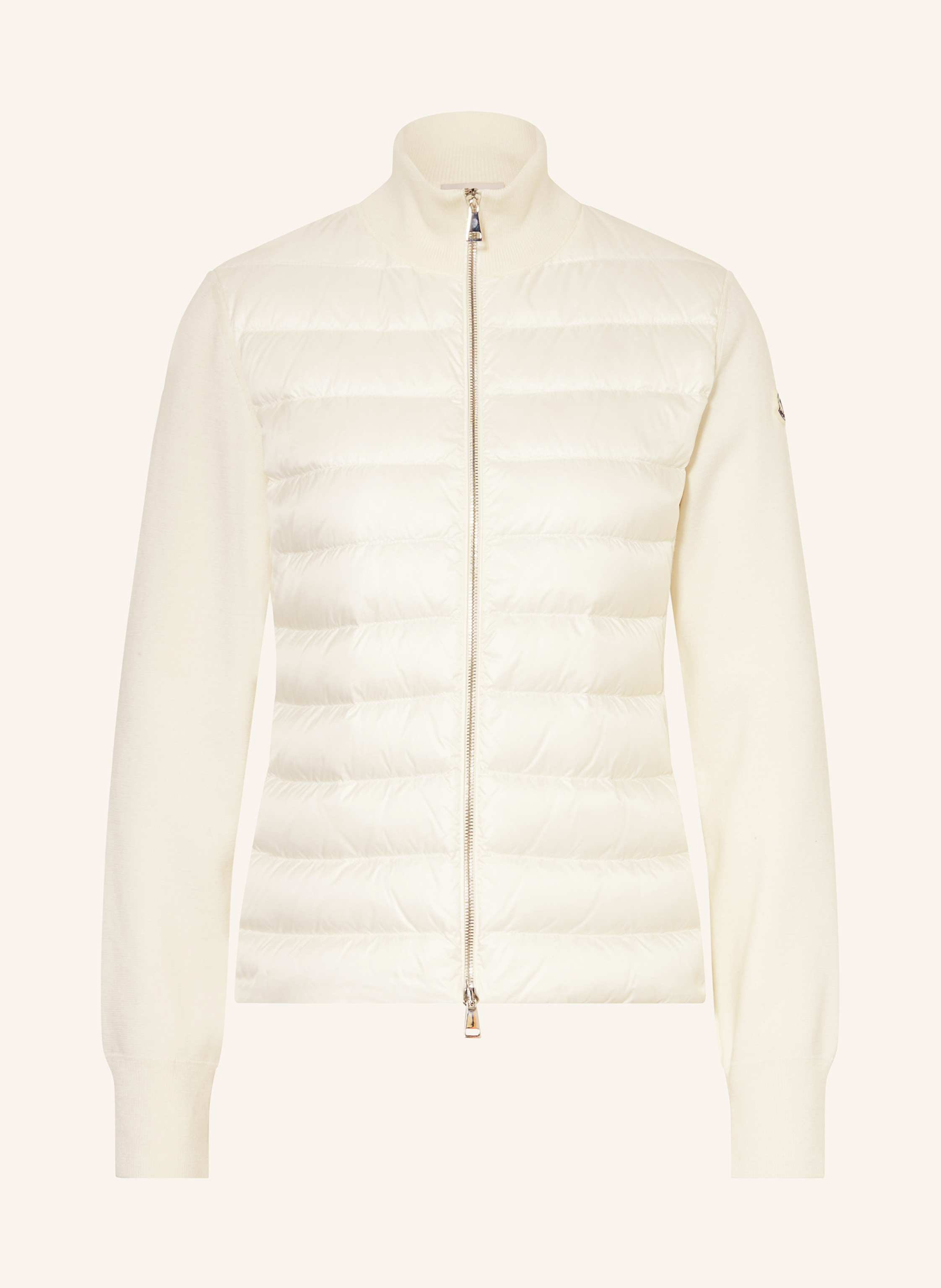 MONCLER Daunenjacke im Materialmix