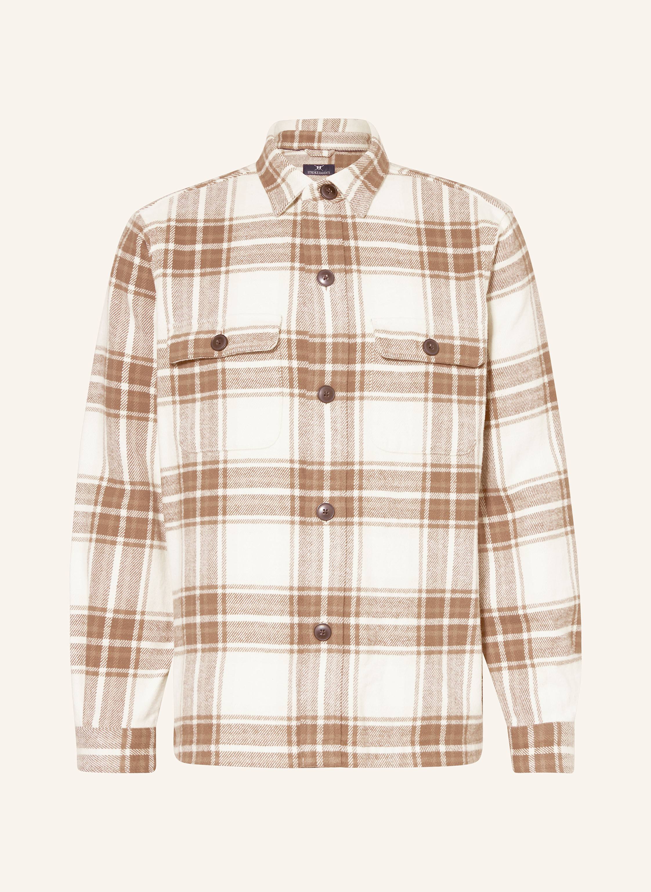STROKESMAN'S Flanell-Overshirt