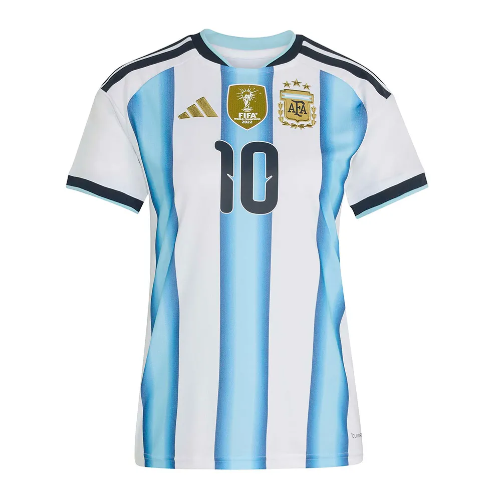 adidas Argentina 26/27 Replica home Woman Short Sleeve T-Shirt