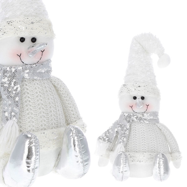 Bałwanek 43 cm ozdoba świąteczna, krasnal świąteczny, gnom