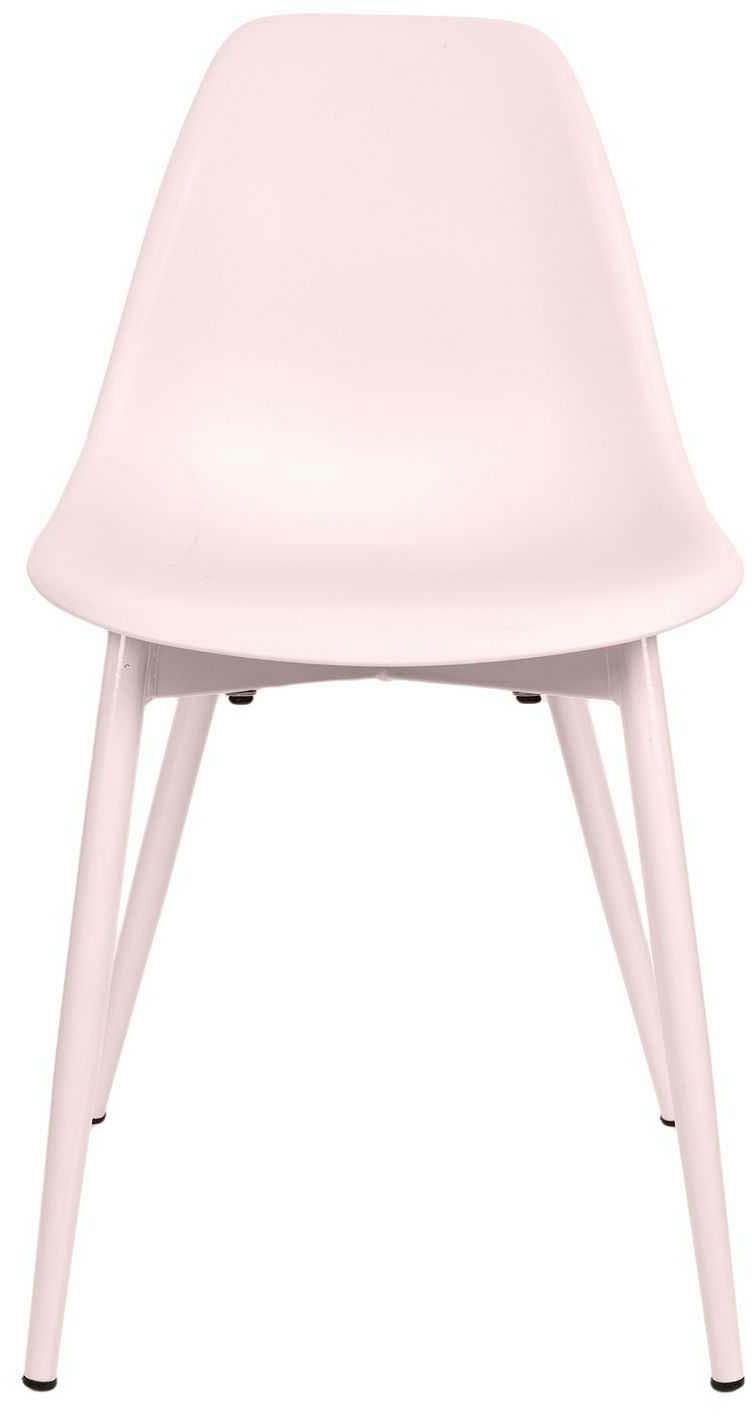 - Chaise pour enfant pieds en métal lina rose