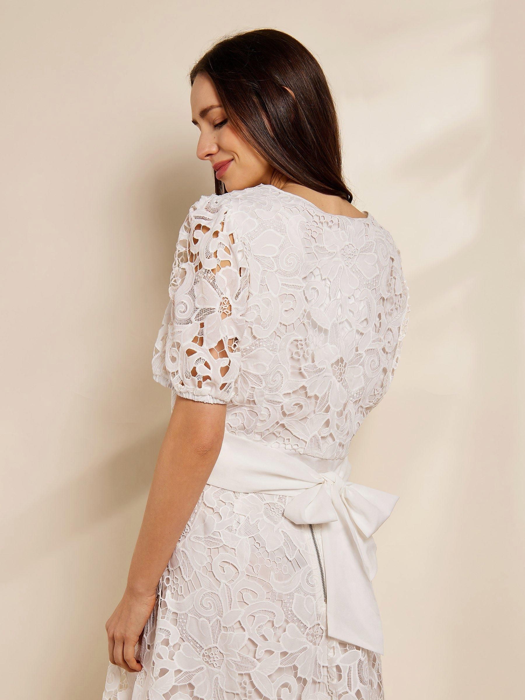 GWD by GEORGE W. DAVIES GWD Paola White Lace Top