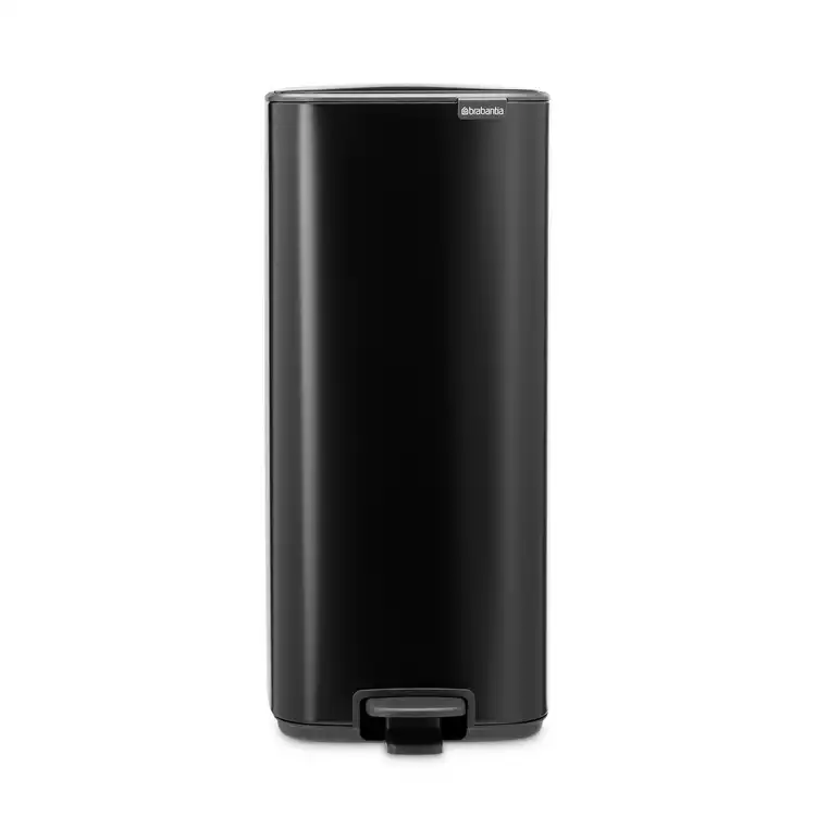 Brabantia Bo 30 Litre Pedal Bin - Matt Black