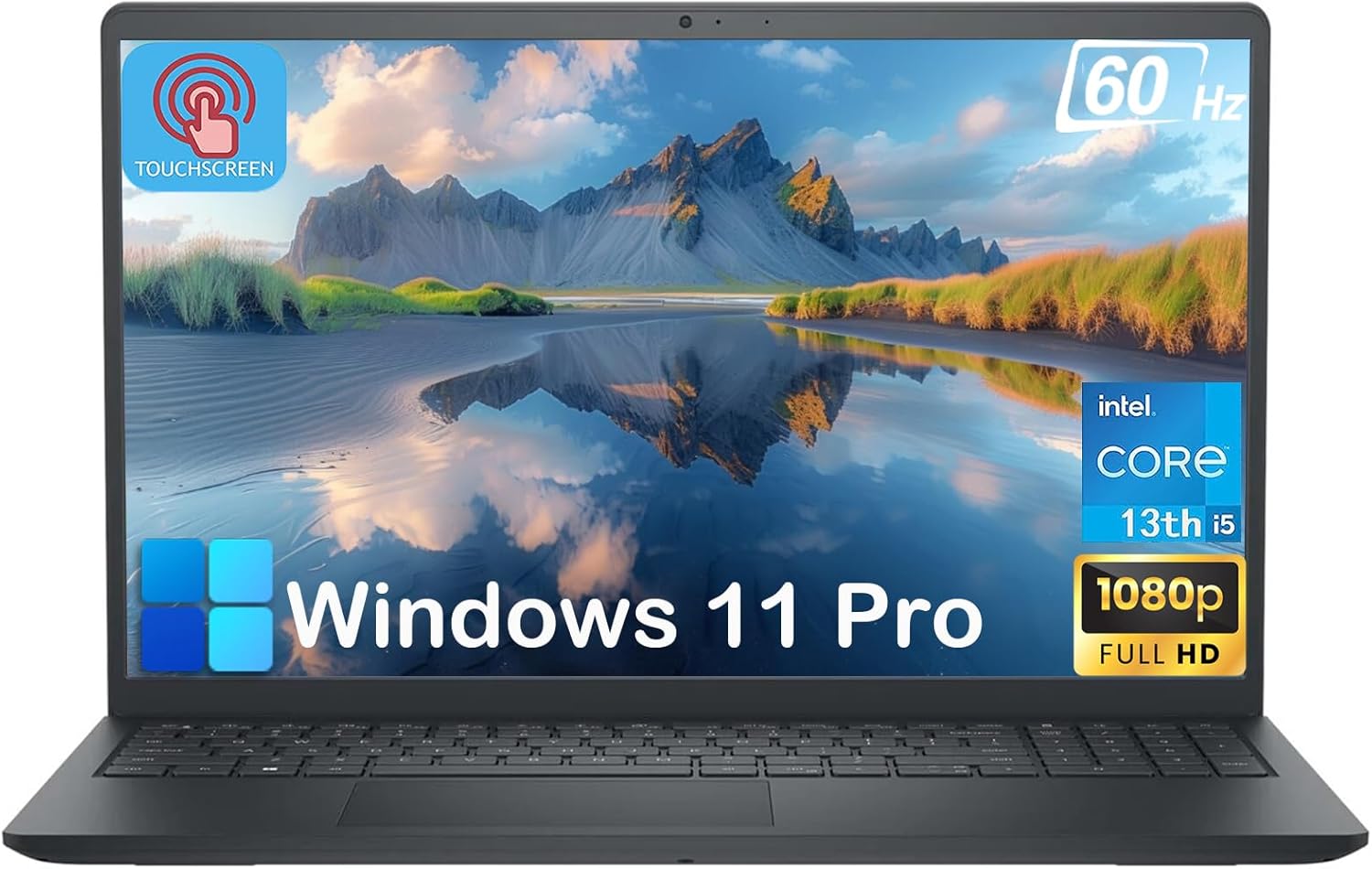 Dell Inspiron 15 3530 Touchscreen Laptop Computer for Business & Student  32GB RAM  1TB SSD  Win 11 Pro  Intel 10-Core i5-1334U  15.6 WVA LED FHD Anti-Glare Display  AI Copilot  w/Accessories