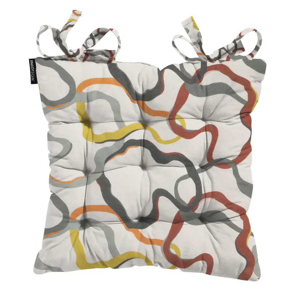 Madison - Zitkussen Blaze - Multikleur - 46x46x8cm - Set van 4