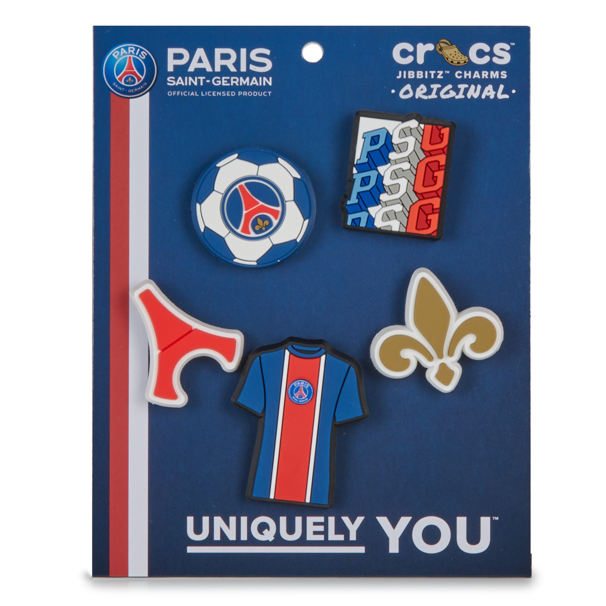Crocs - PARIS ST GERMAIN 5PCK - Multicolour