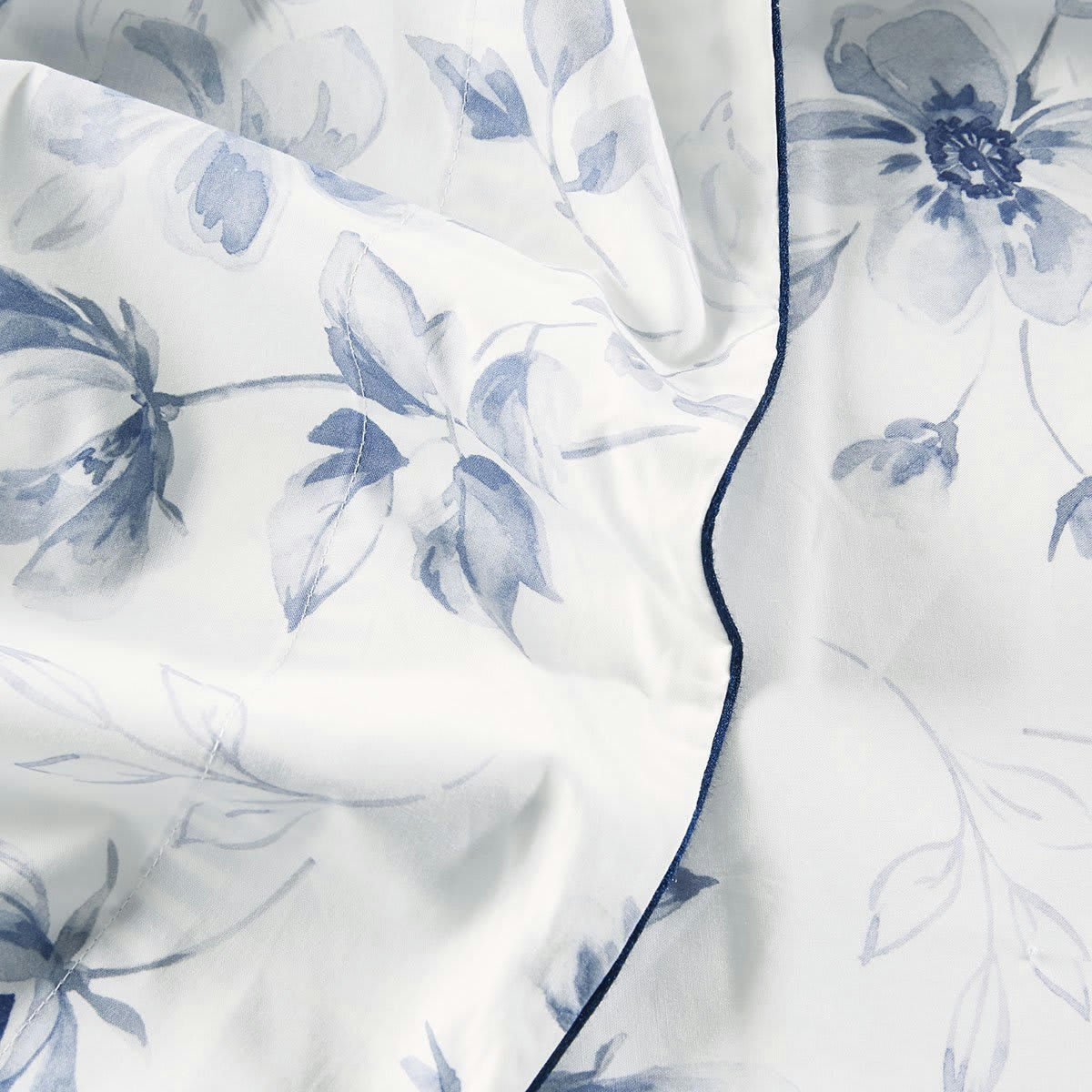 PASSÉ PRÉSENT - Drap plat coton blanc 240x295 cm