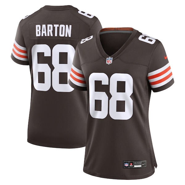 Jackson Barton Cleveland Browns Nike Women's Team Game Jersey -  Brown