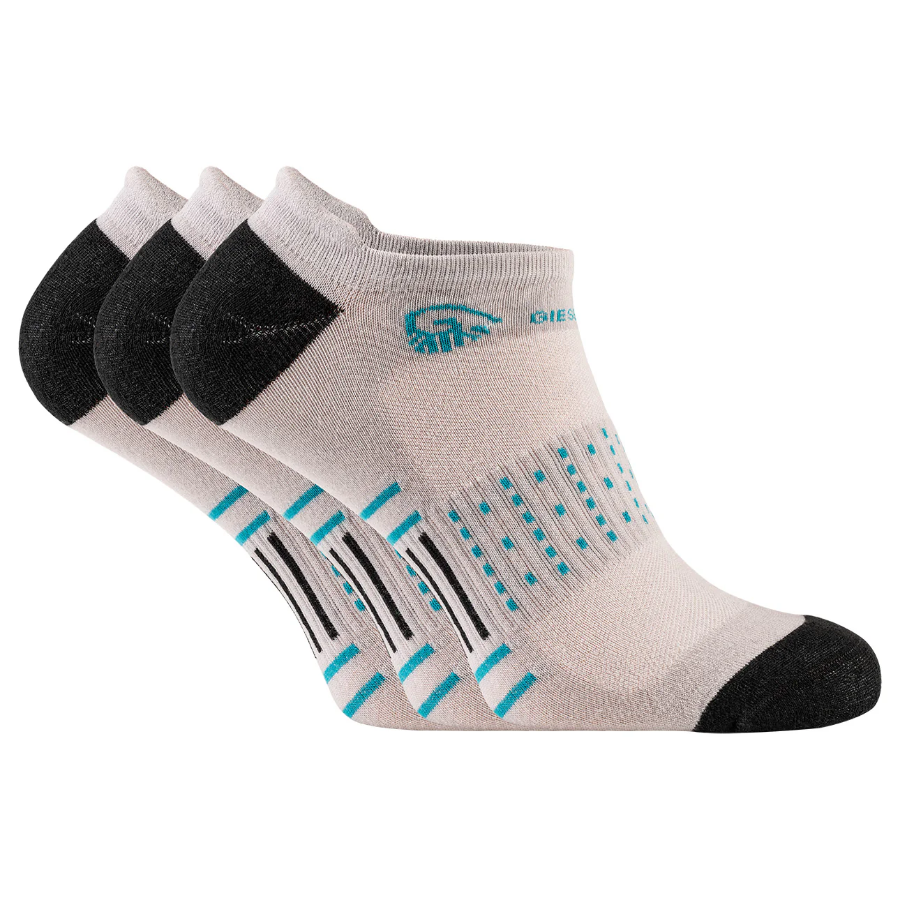 Laufsocken Bio-Baumwolle (3er-Pack)