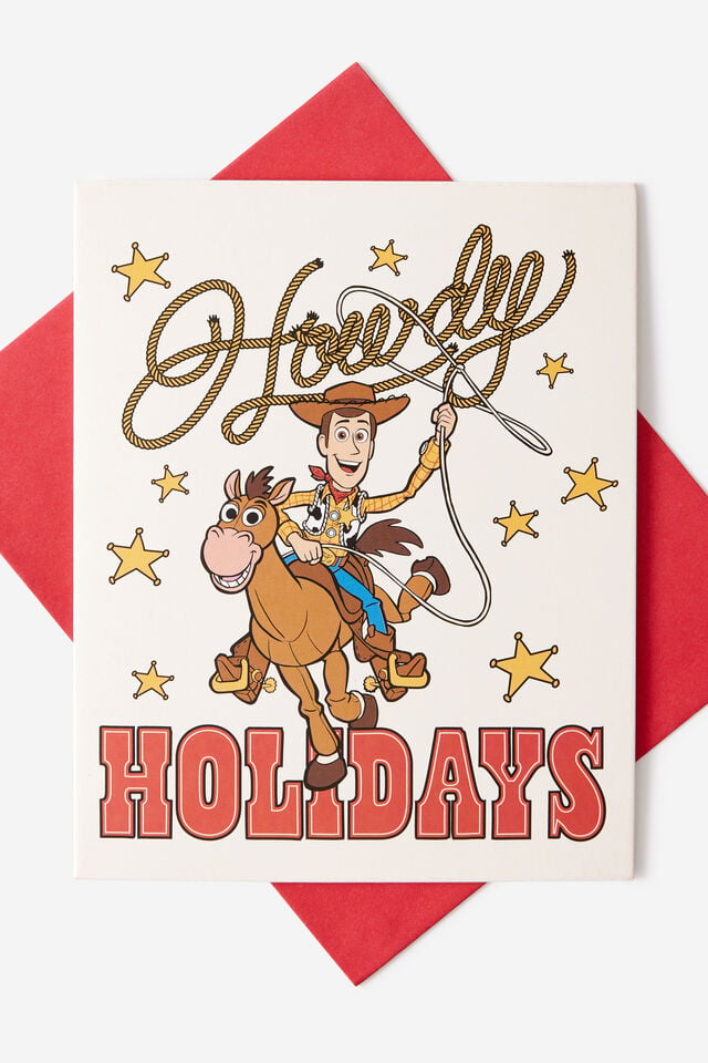 Toy Story Christmas Card