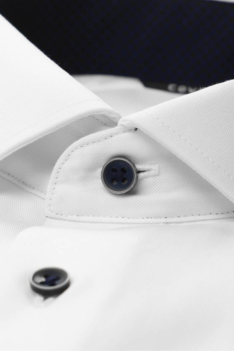 ETERNA Cover Shirt Slim Fit Hemd weiss, Einfarbig