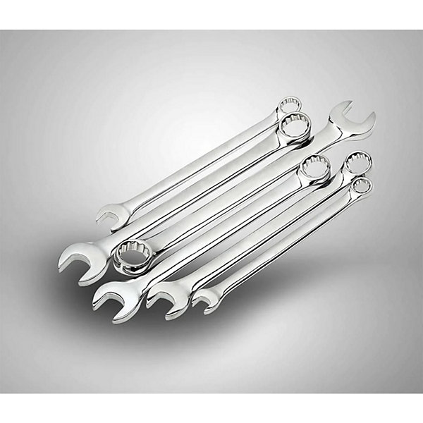 Jeu de clés mixtes fabriquées à partir d'acier Chrome-Vanadium 34-36-38-41-46-50mm, sous sacoche