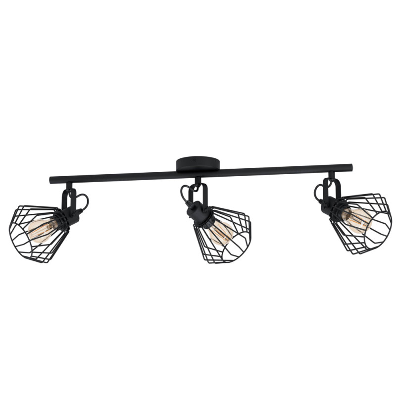 Spot Tabillano noir E27 3 x 40 W EGLO