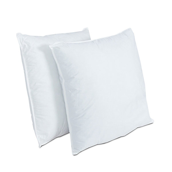 Lot de 2 oreillers Alaska 60x60 cm Fibres creuses polyester