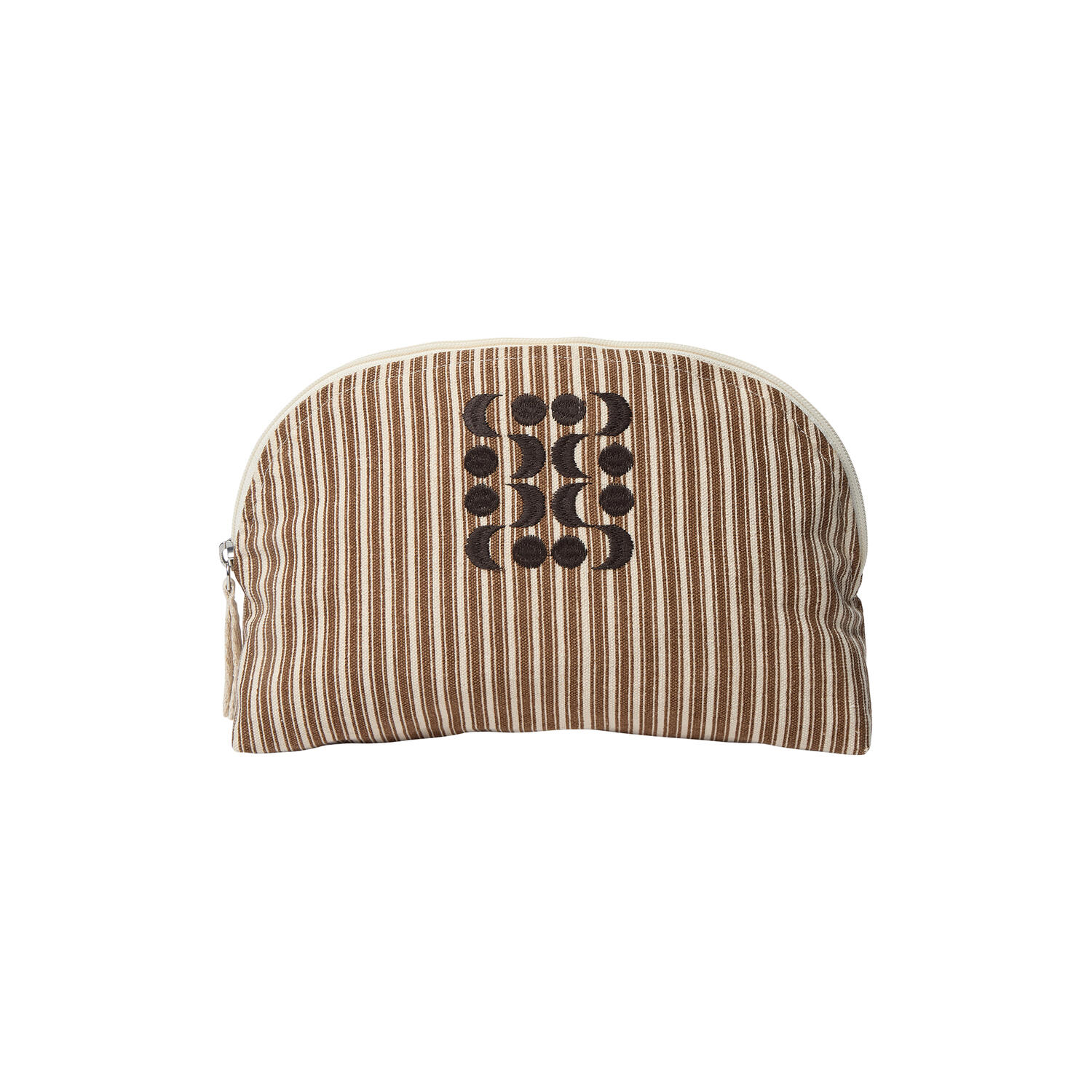 RILEYSW TOILETBAG, brown striped