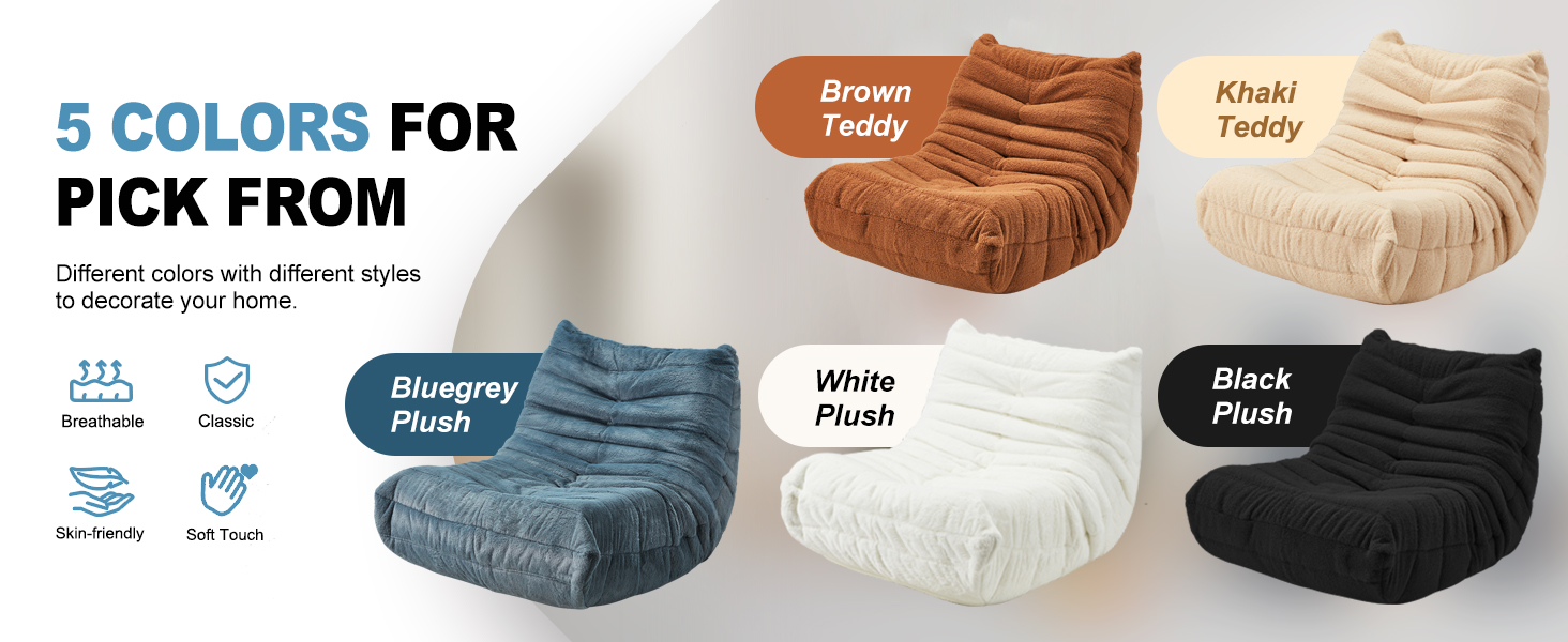 color choice giant bean bag chair large fireside sofa furry foam beanbag sofa