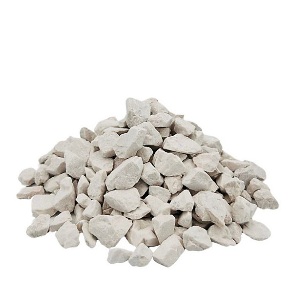 PACK 2M2 Gravillon Calcaire SUPER Blanc 6/14 mm (4 X Sac de 25Kg  /- 100Kg ) - Livraison STANDARD