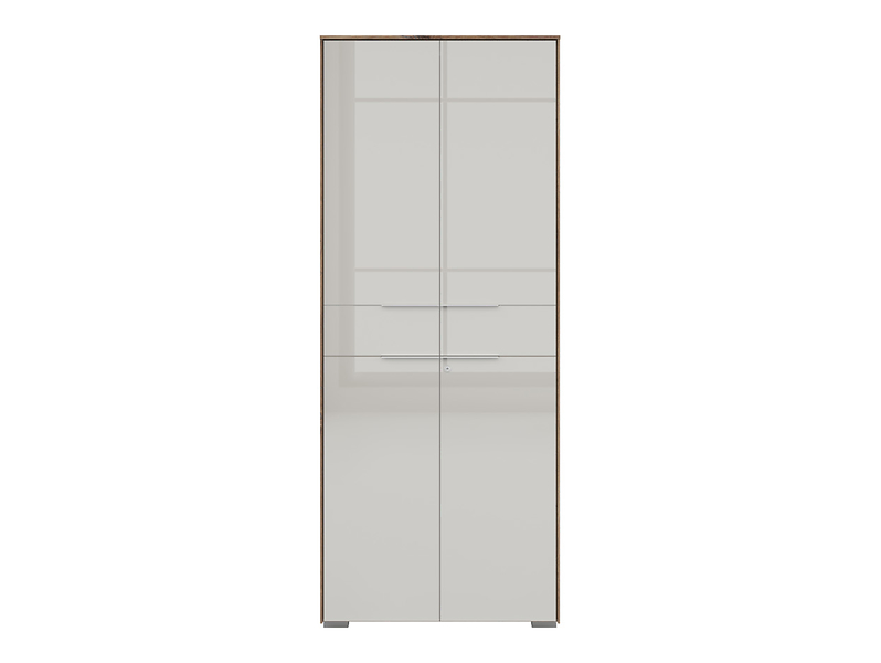 Regał Nevada 80 cm z 2 drzwiami dąb flagstaff ciemny