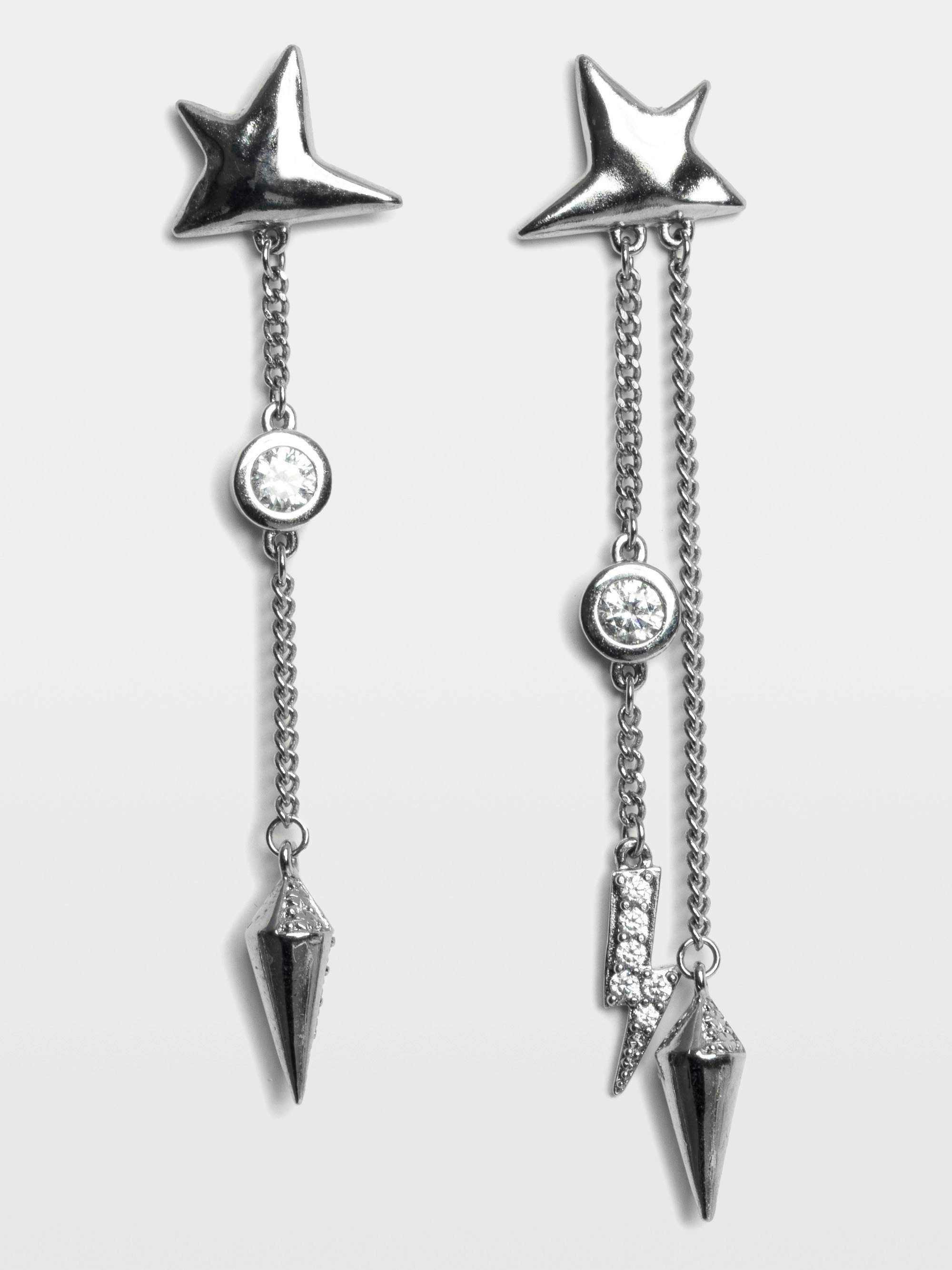 Boucles D'Oreilles Rock Star