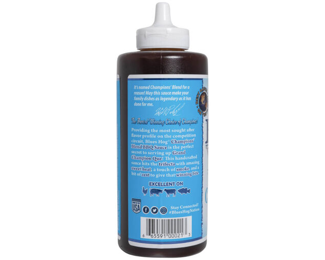 Blues Hog Champions' Blend BBQ Sauce Squeeze Bottle