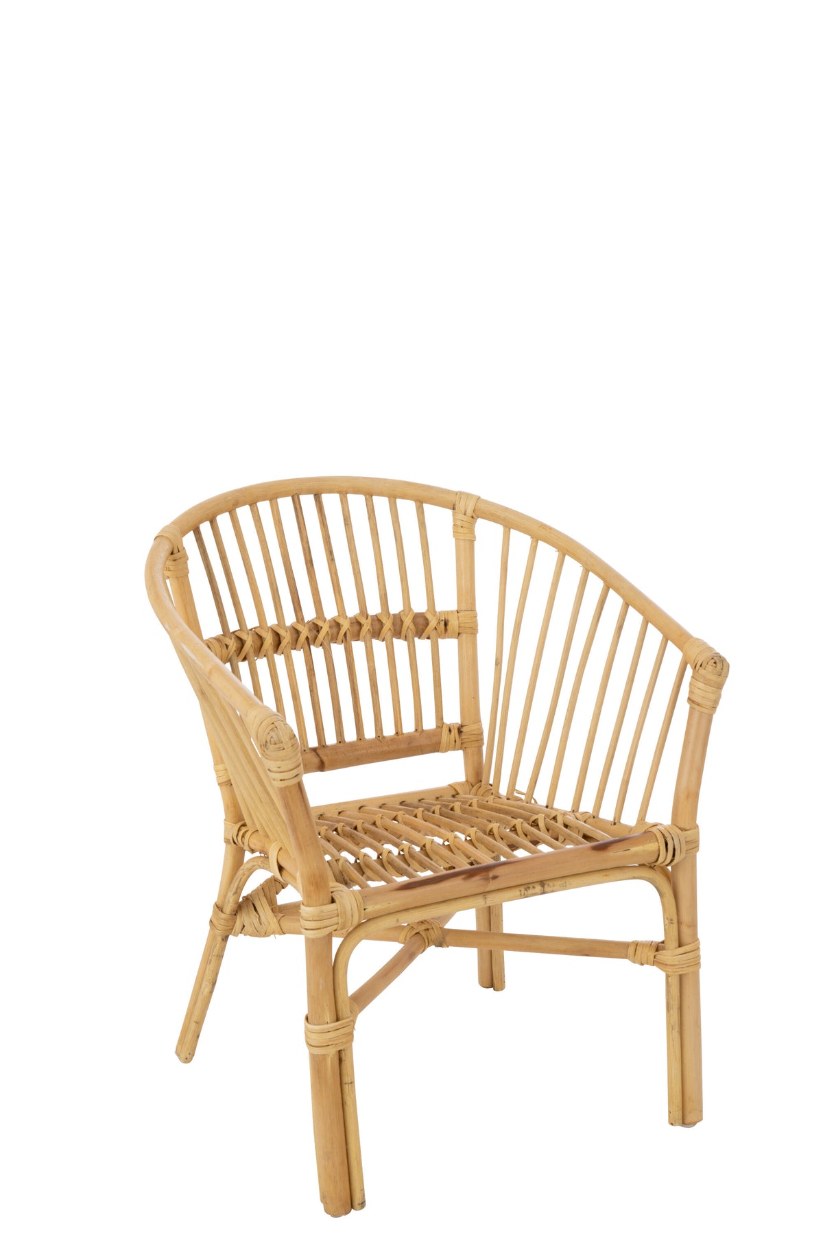J-Line kinderstoel Filou - rotan - naturel