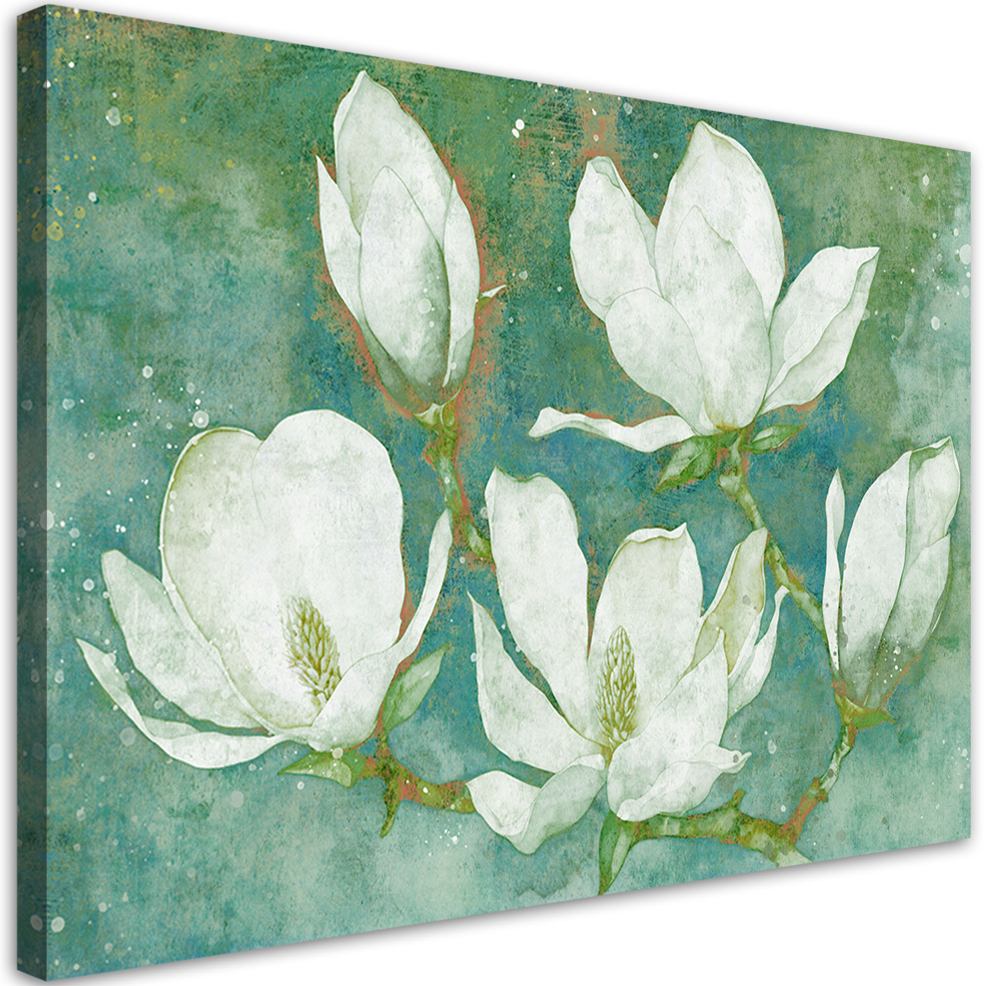 Feeby Obraz, Kwitnące magnolie abstrakcja 60x40
