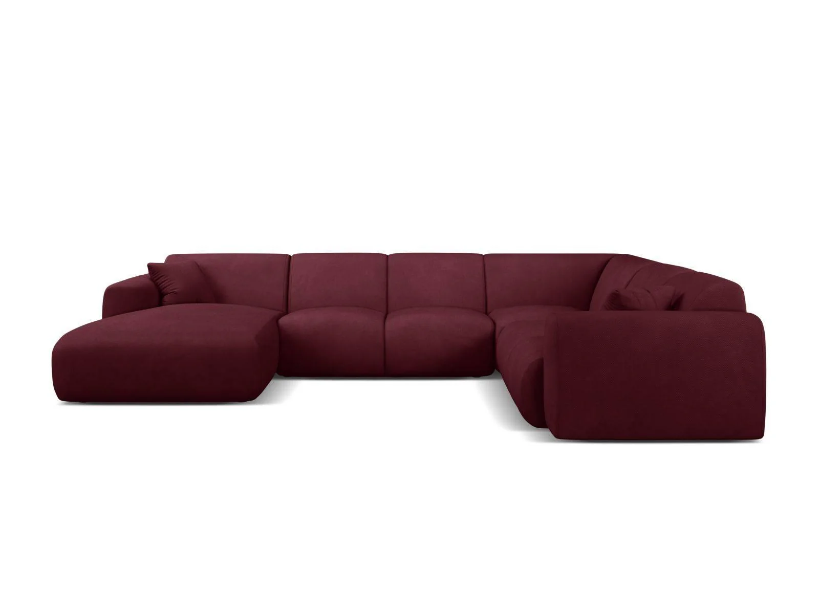 Modulaire hoekbank Molino rechts chenille