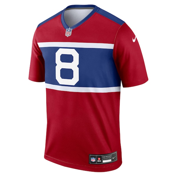 Daniel Jones New York Giants Nike Alternate Legend Player Jersey - Century Red