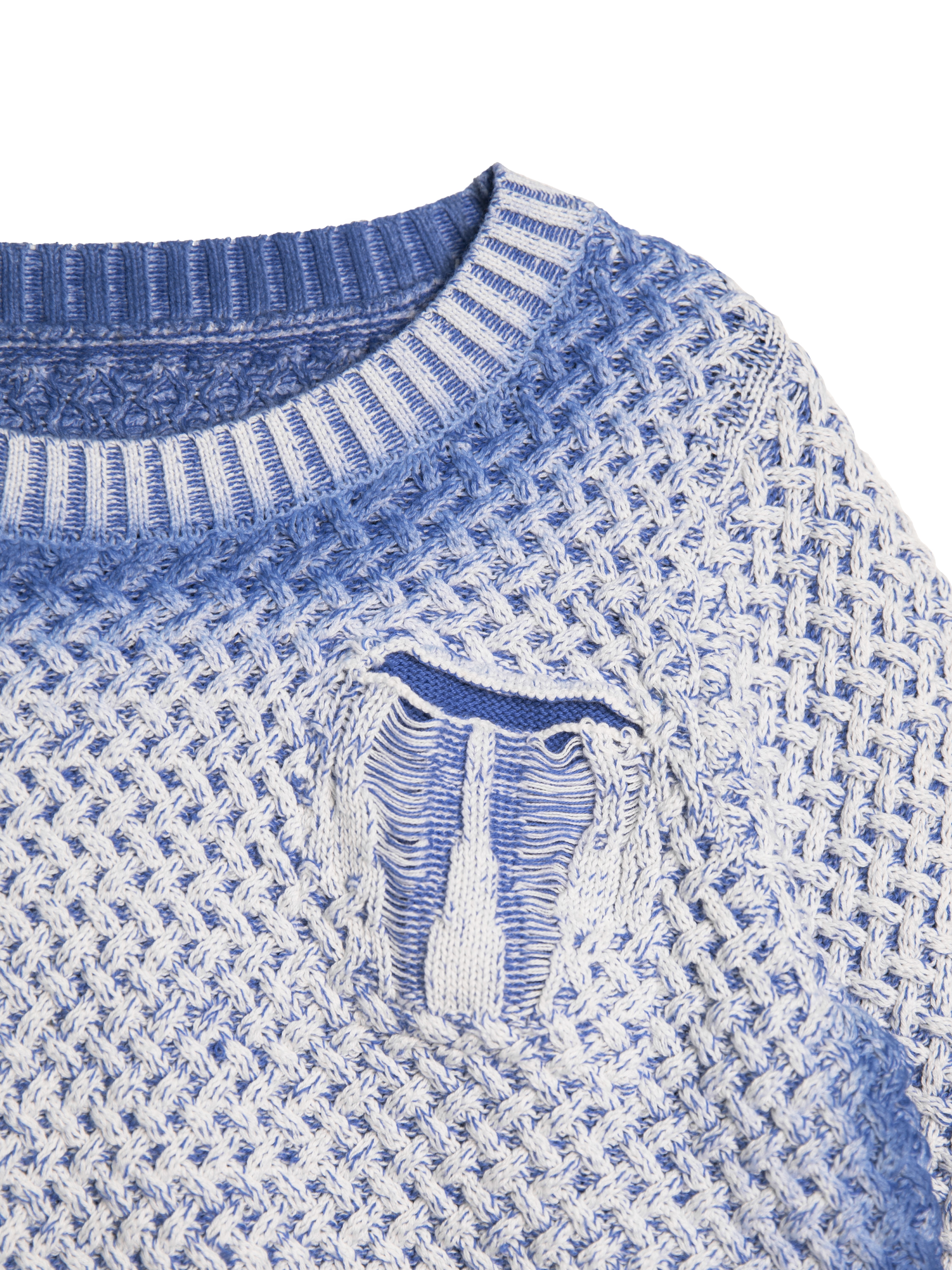 Spray-paint effect sweater - 25WRT330U