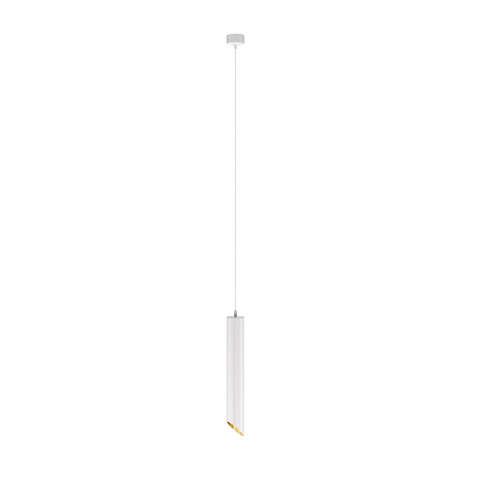 Lampa wisząca biała LIPARI 1xGU10x35W wym: 133x6x6 cm Maytoni