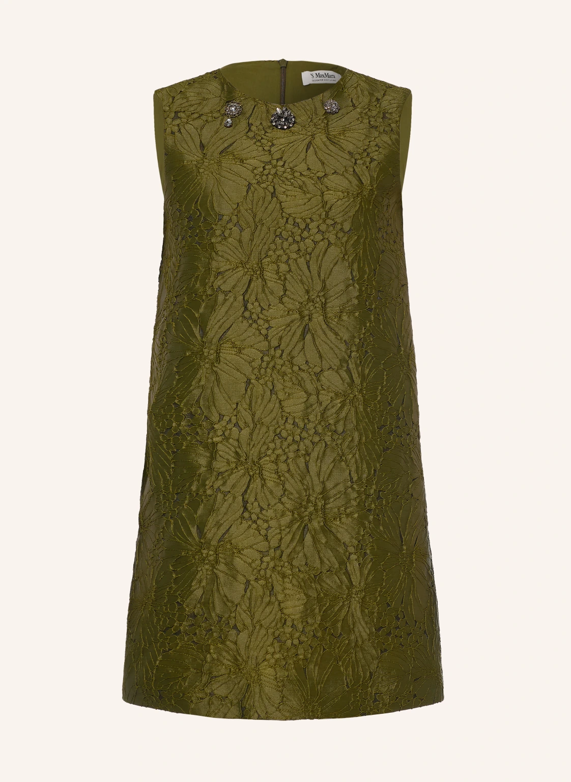 S Max Mara Cocktailkleid AFFARI mit Schmucksteinen