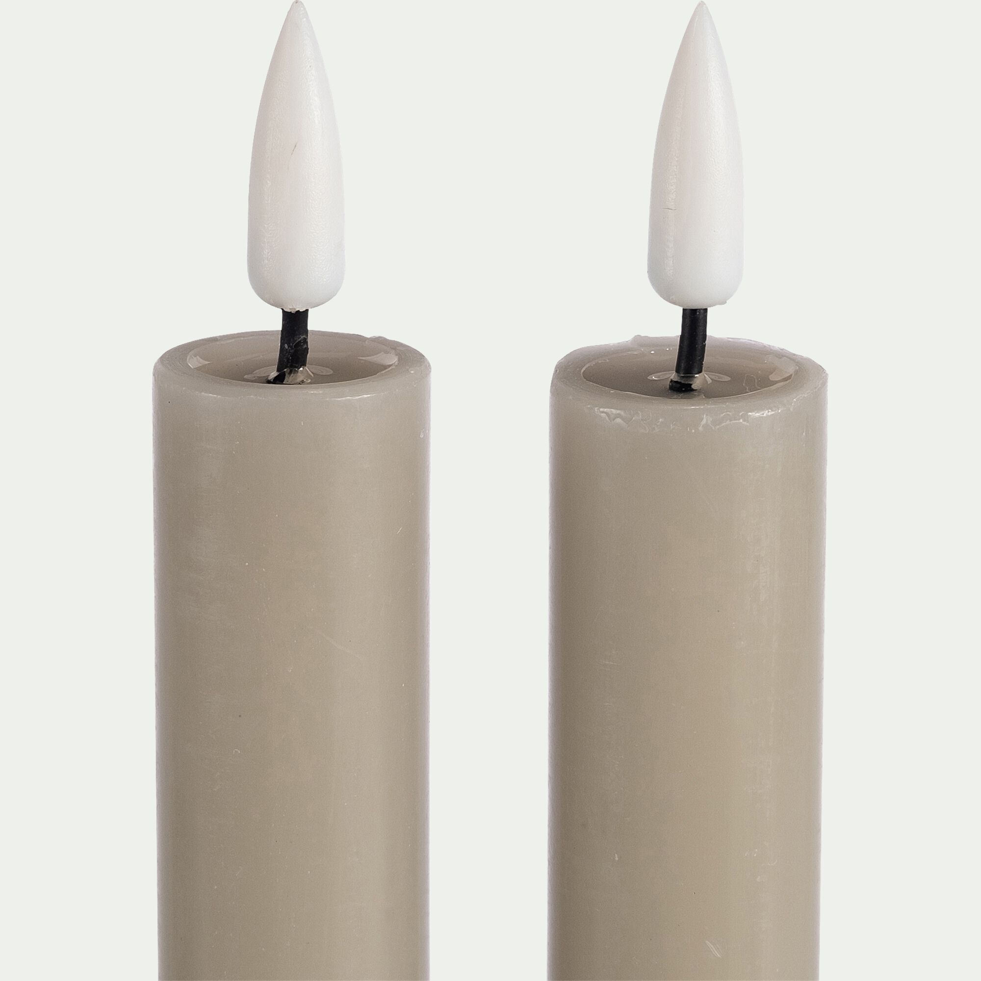ARLANO - Chandelles à LED - taupe