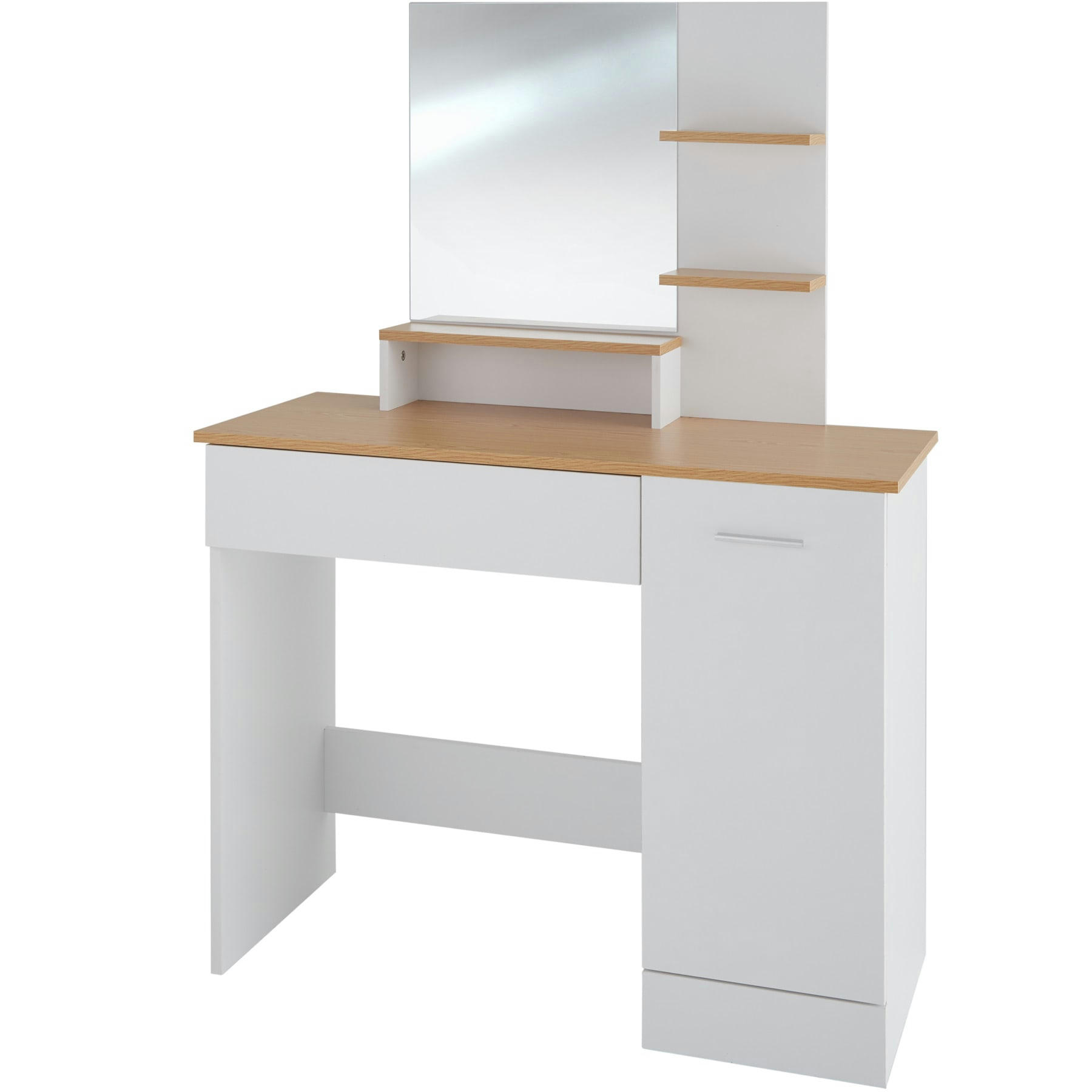 - Coiffeuse Table de maquillage au look moderne blanc