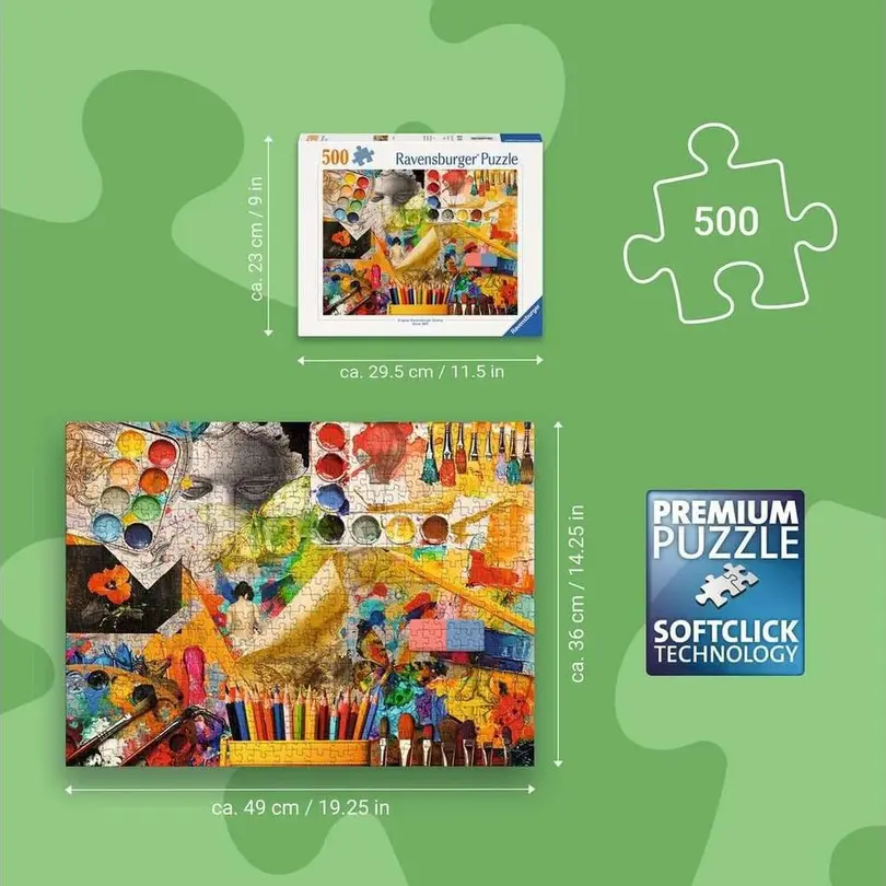 Puzzle Künstleratelier