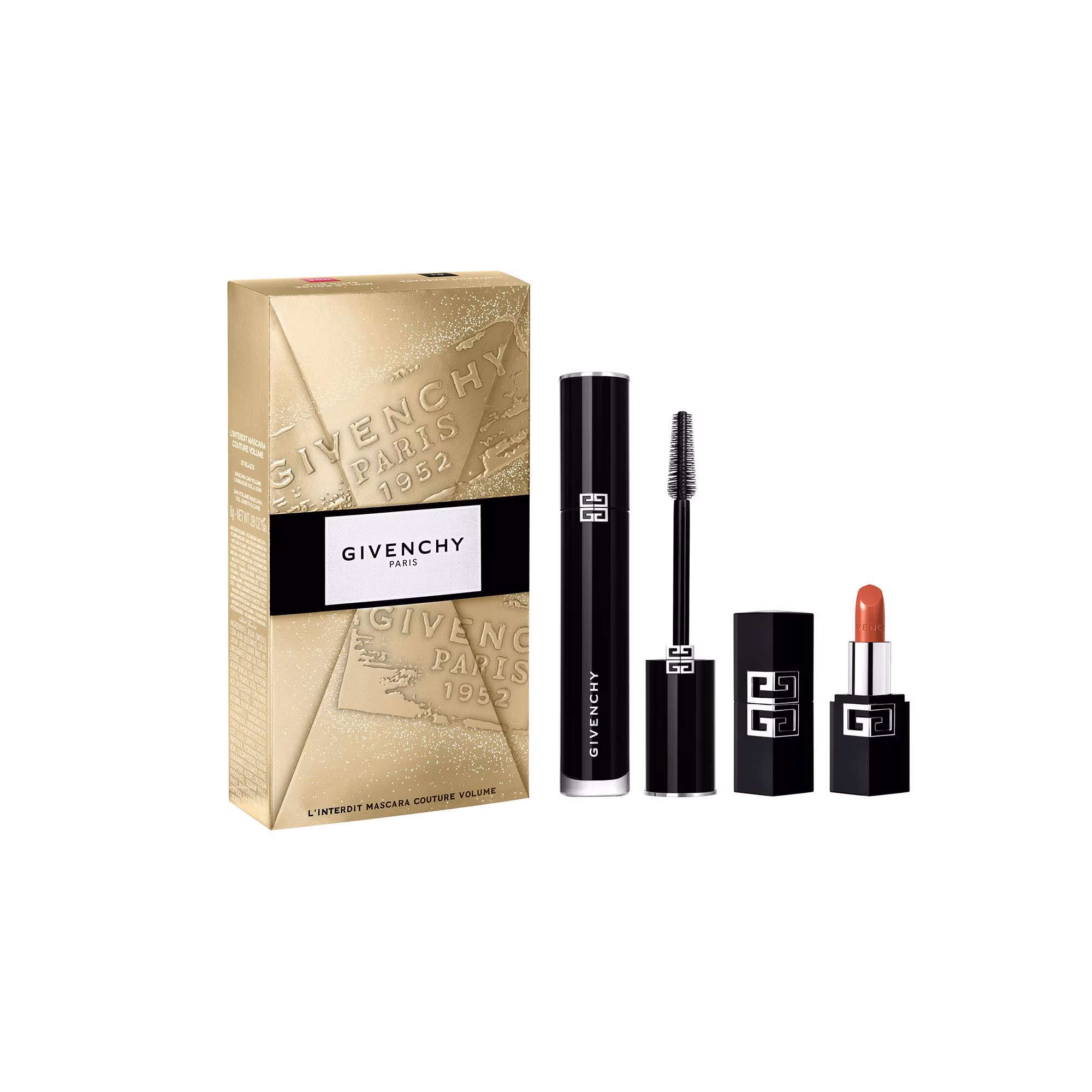 L'INTERDITCoffret - mascara + mini rouge à lèvres