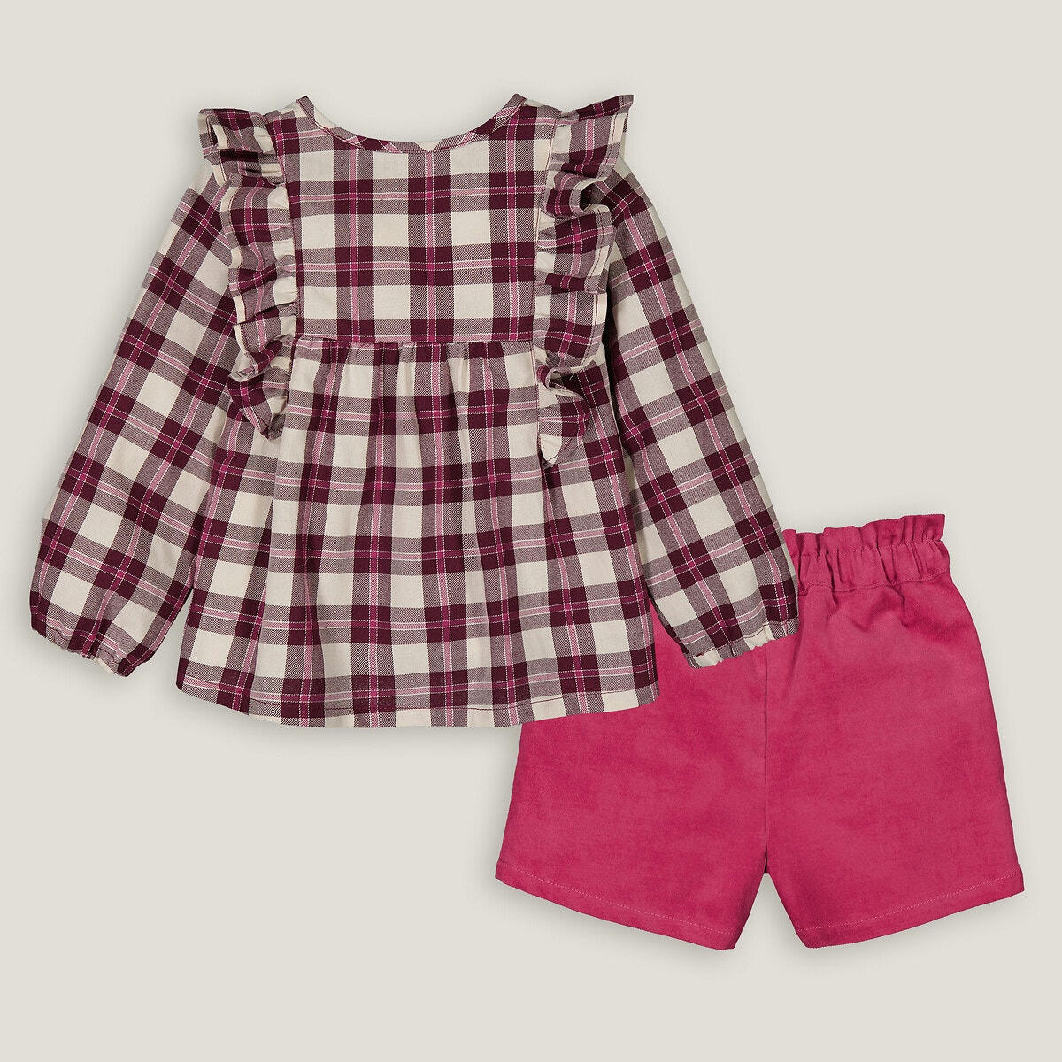 Ensemble 2 pièces blouse et short