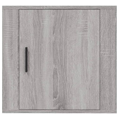 NNEVL Wall-mounted Bedside Cabinets 2 pcs Grey Sonoma 50x30x47 cm