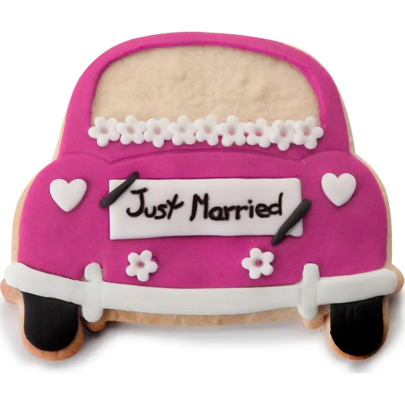 Ausstecher Just Married