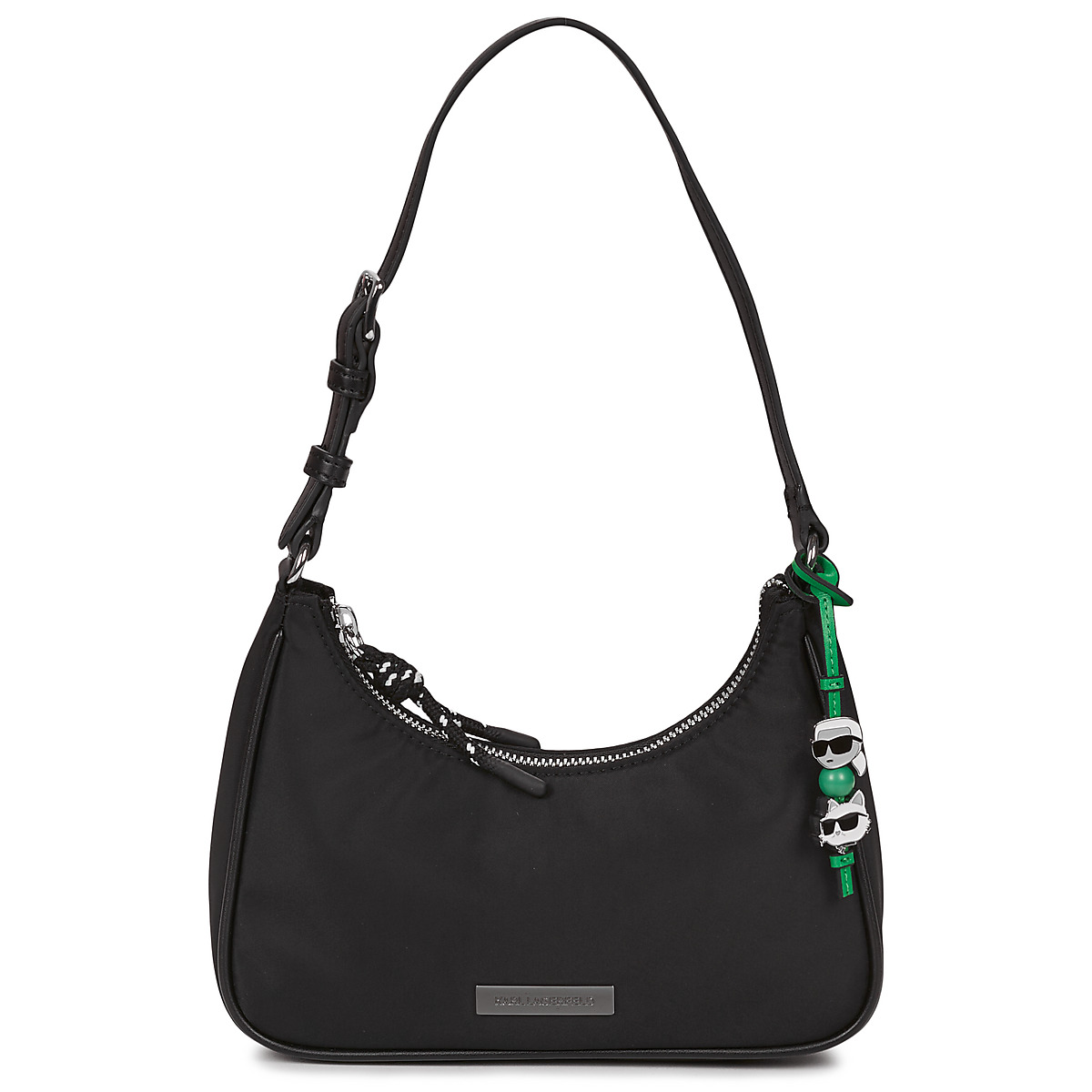 Karl Lagerfeld - IKON NYLON SHOULDER POUCH - Black