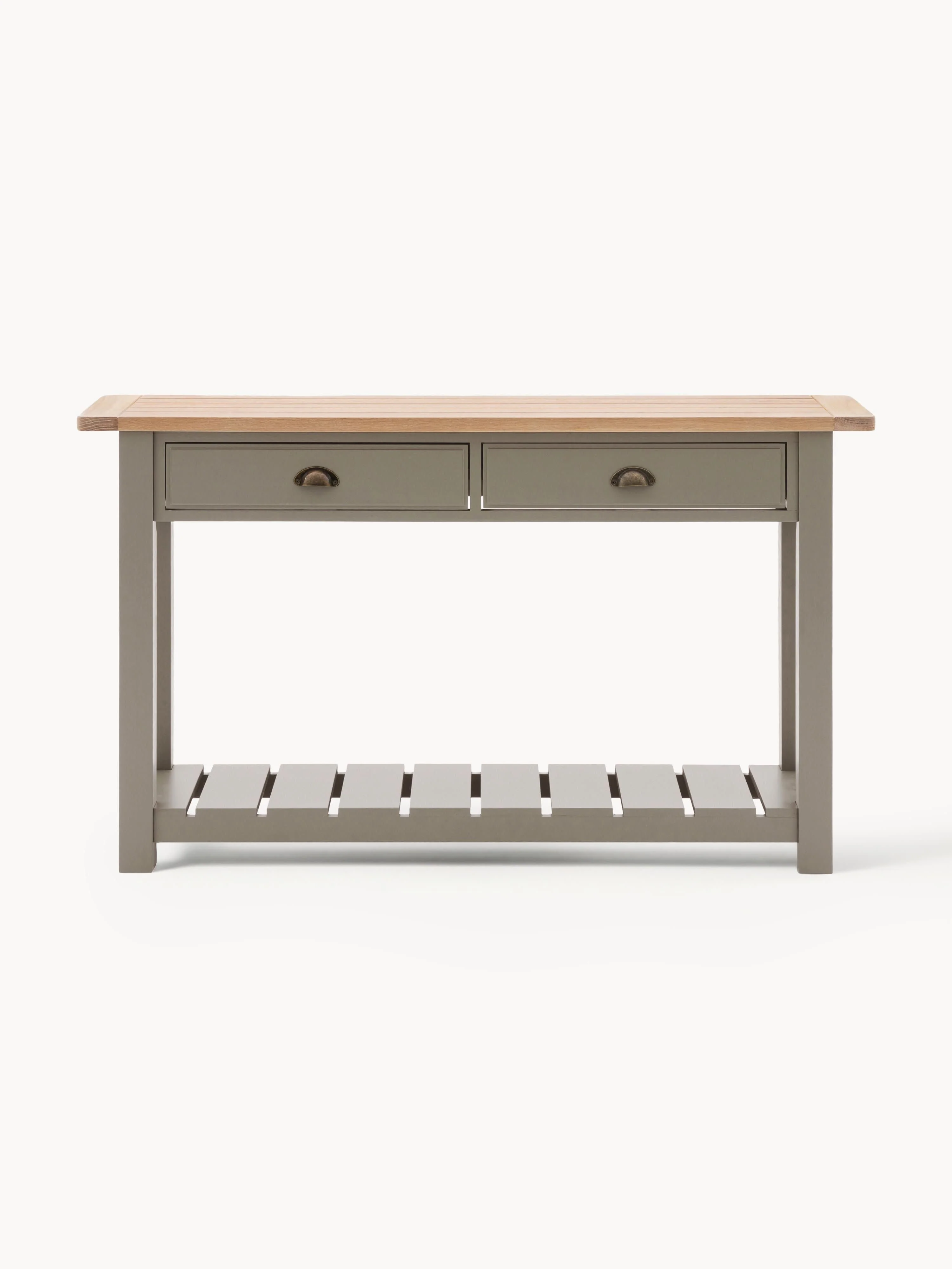 Handgefertigte Holz-Konsole Eton