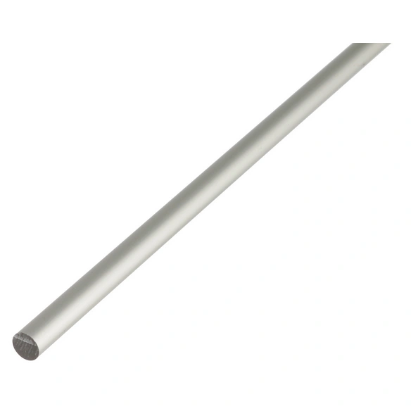 Rundstange, Silber, Aluminium