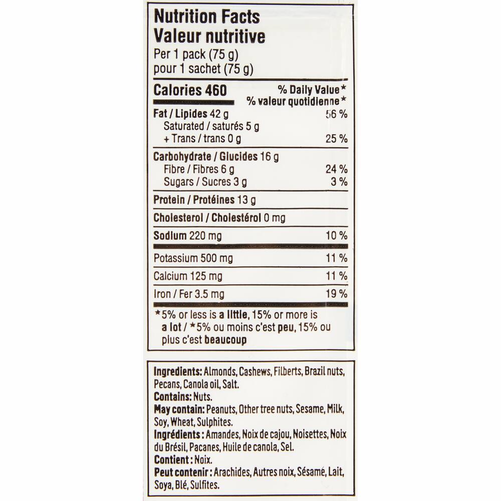 FRANK Jumpstart Nuts Galore Snack Mix, 75-g