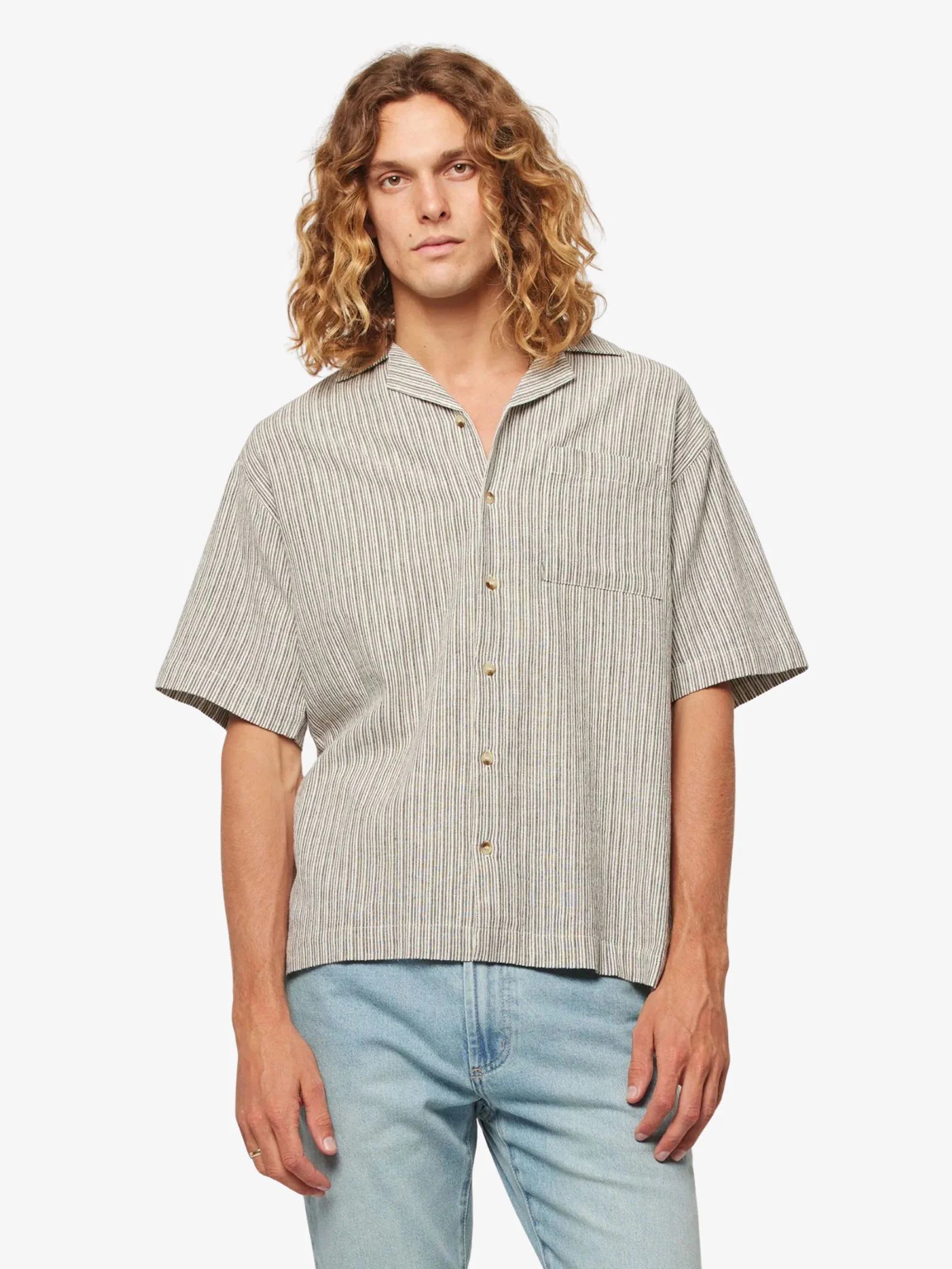 Earth Stripe Bowler Shirt