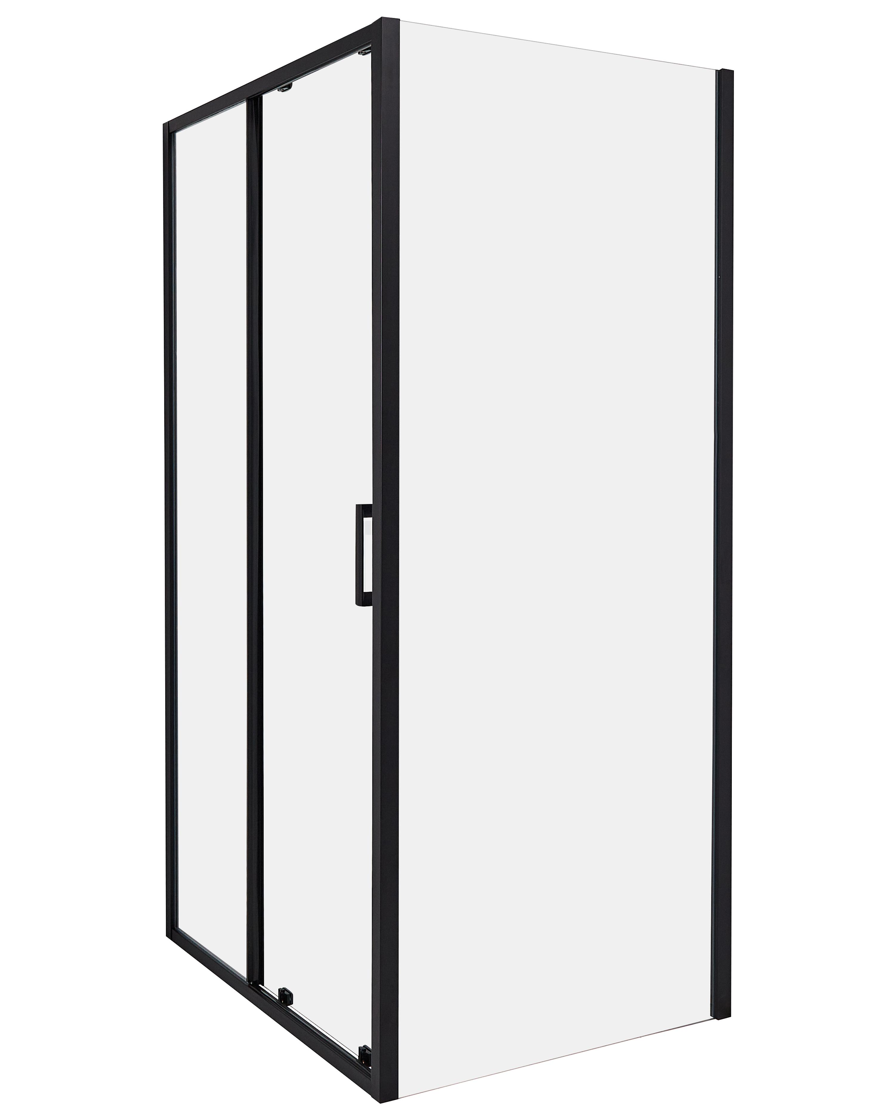 Shower Enclosure YORO 800 x 1000 x 1850 mm Black