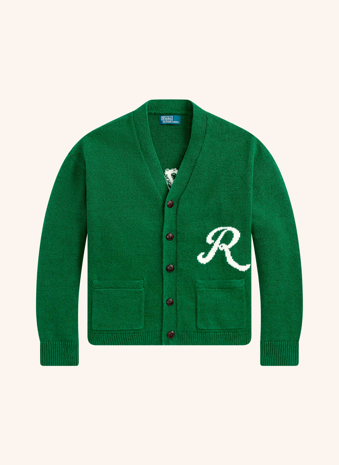 POLO RALPH LAUREN Strickjacke mit Leinen