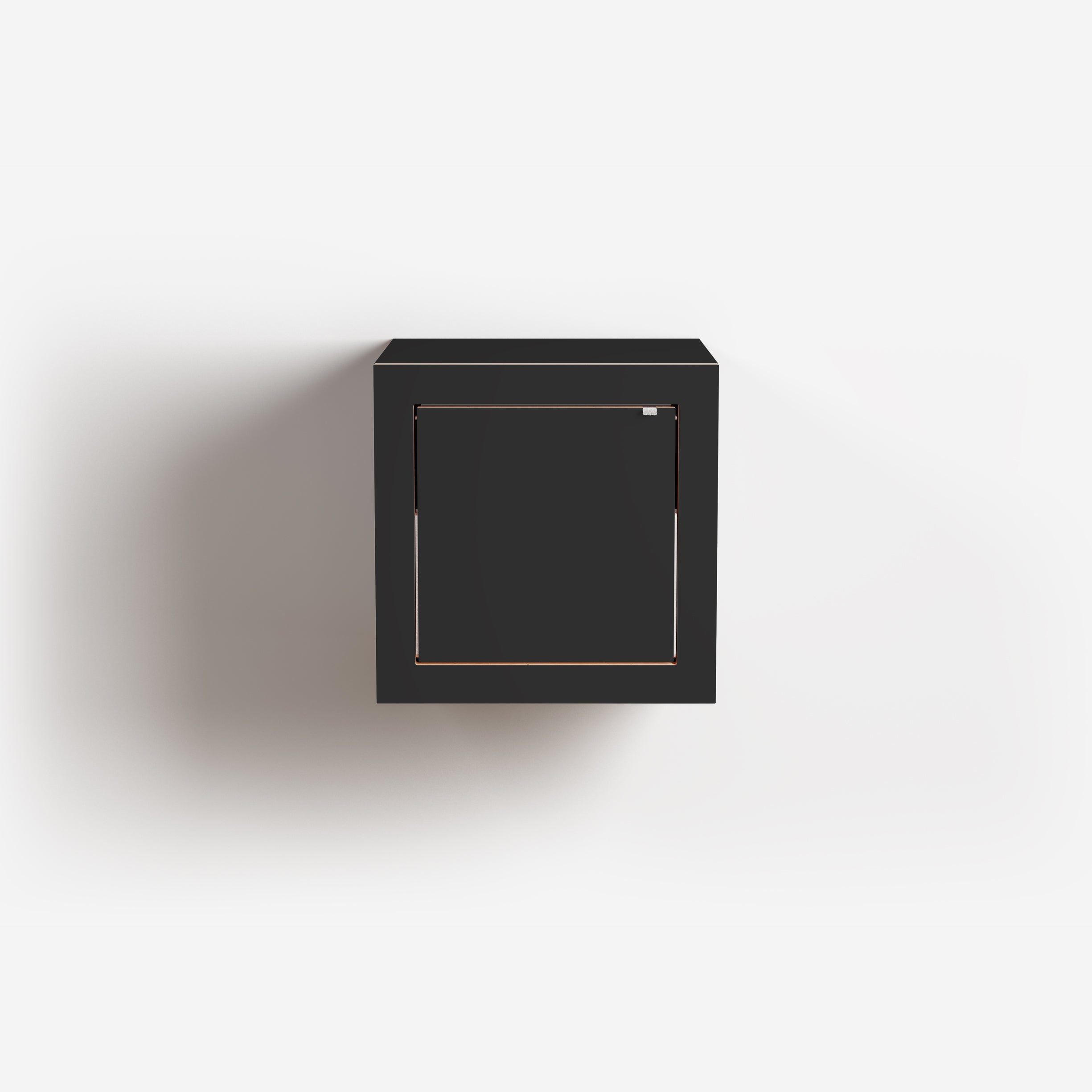 Fläpps Doos Nachtkastje 40x40x40 - Zwart