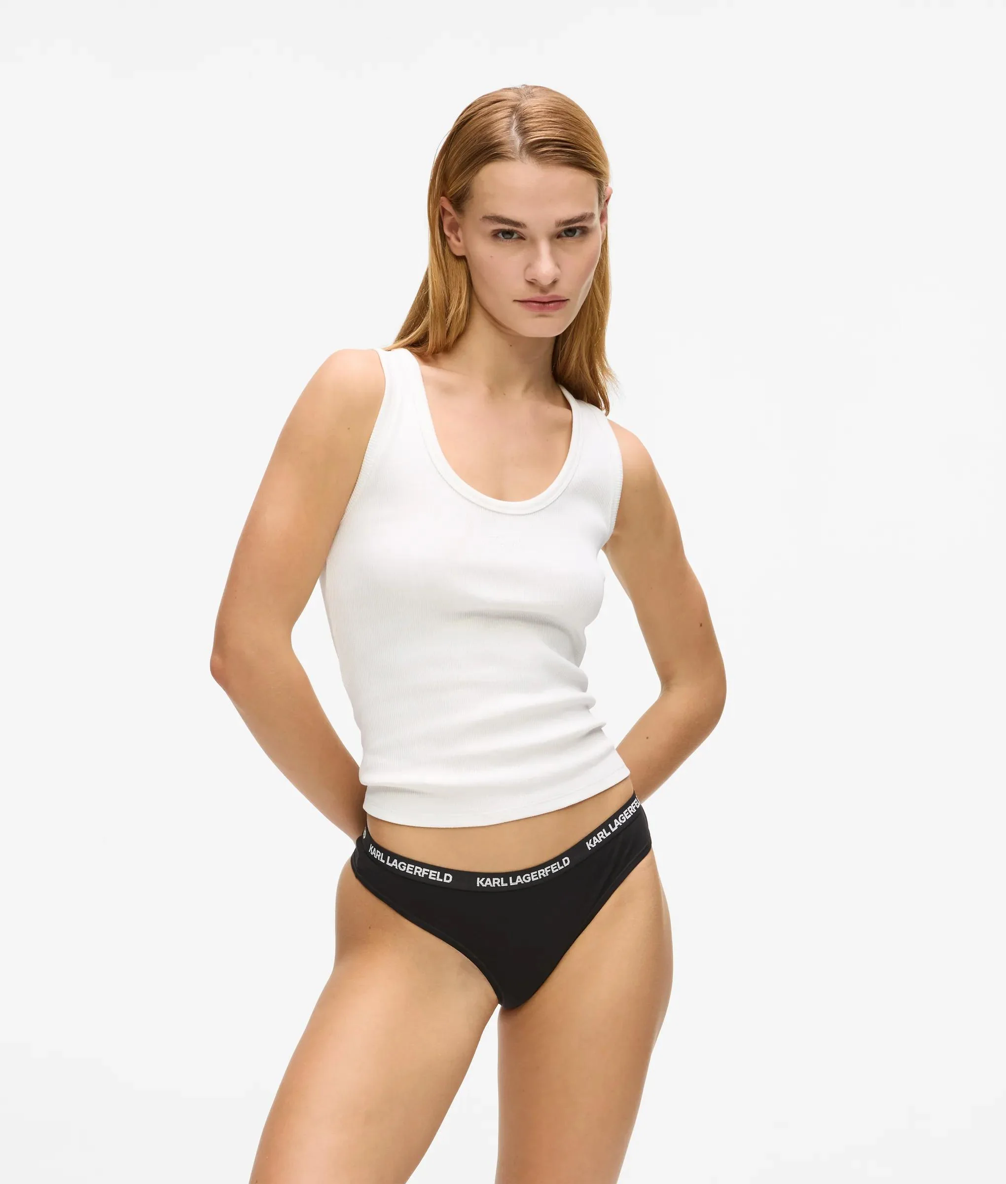 String avec logo – lot de 3