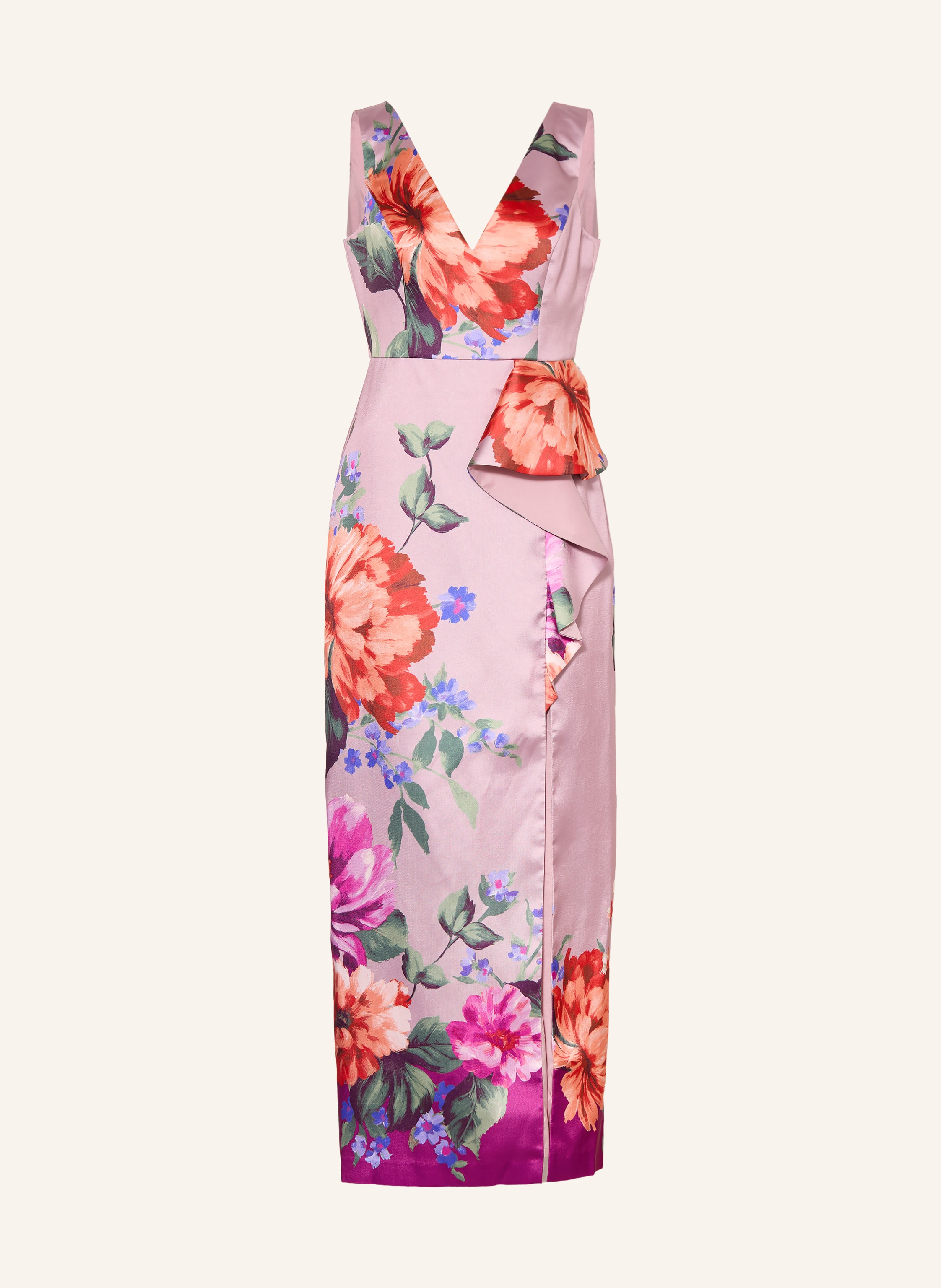 ADRIANNA PAPELL Abendkleid mit Volants